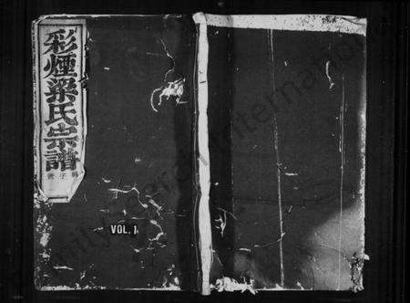 浙江梁氏族谱-彩烟梁氏宗谱 [卷数杂异].pdf电子版预览图1