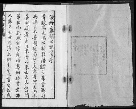 湖北张氏族谱-张氏宗谱.pdf电子版预览图1