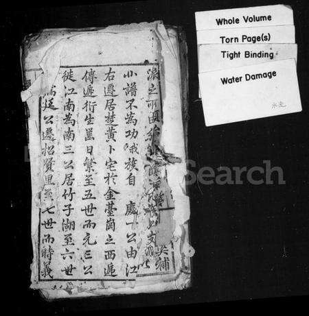 湖北周氏族谱-周氏宗谱 [12卷].pdf电子版预览图1