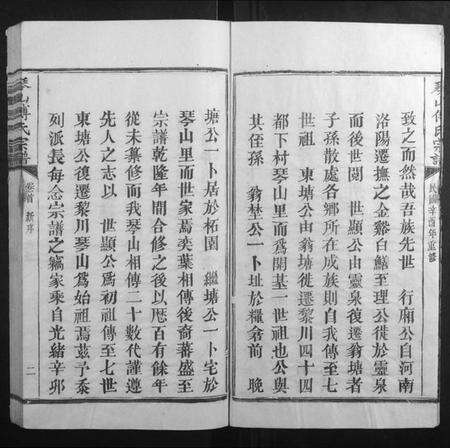 江西傅氏族谱-琴山傅氏宗谱[6卷首末各1卷].pdf电子版预览图2