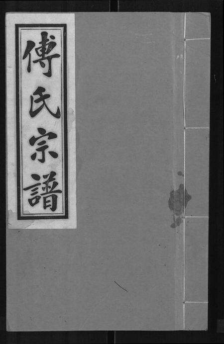 江西傅氏族谱-傅氏宗谱 [11卷].pdf电子版缩略图