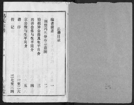 湖北冯氏族谱-冯氏宗谱.pdf电子版预览图1