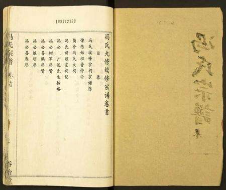 湖北冯氏族谱-冯氏宗谱.pdf电子版预览图1