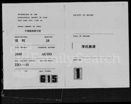 湖南李氏族谱-侍郎桥李氏族谱 [上,下卷].pdf电子版缩略图