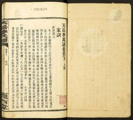 湖南李氏族谱-天岳李氏谱.pdf电子版预览图1