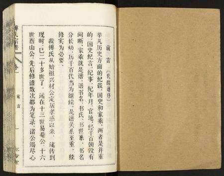 湖北傅氏族谱-傅氏宗谱.pdf电子版预览图1