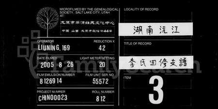 湖南李氏族谱-李氏四修支谱 [17卷,首末各1卷].pdf电子版缩略图