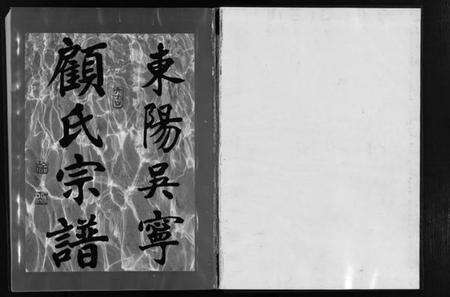 浙江顾氏族谱-东阳吴宁顾氏宗谱 [不分卷].pdf电子版预览图2