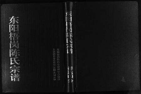 浙江陈氏族谱-东阳梧岗陈氏宗谱 [6卷].pdf电子版预览图1