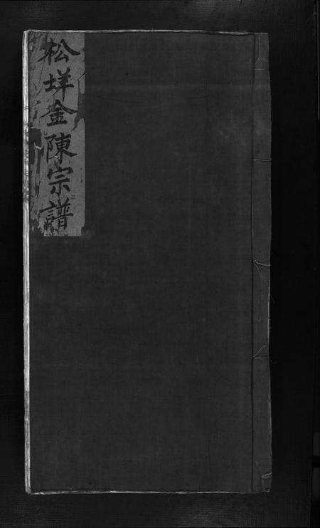 浙江金氏族谱-松垟金氏宗谱 [不分卷].pdf电子版预览图1