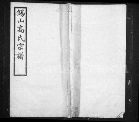 江苏高氏族谱-锡山高氏宗谱 [10卷,首1卷].pdf电子版缩略图