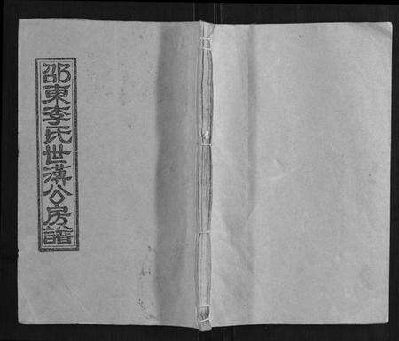 湖南李氏族谱-邵东李氏世汉公房谱.pdf电子版缩略图