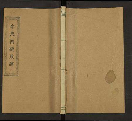 湖南李氏族谱-李氏四续族谱[残卷].pdf电子版缩略图