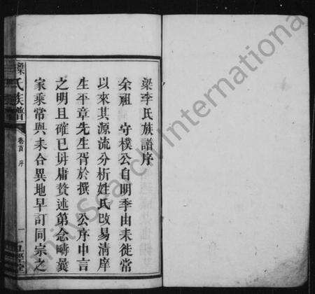 湖南梁李氏族谱-梁李氏族谱 [4卷,首2卷].pdf电子版预览图2