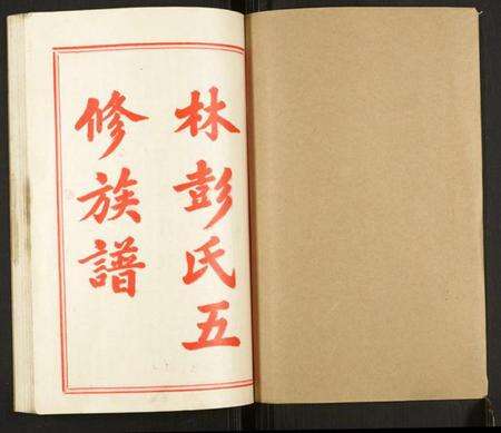 湖南林彭氏族谱-大泉林彭氏五修族谱.pdf电子版预览图1