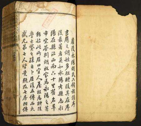 江西胡氏族谱-永阳胡氏六修族谱.pdf电子版预览图1