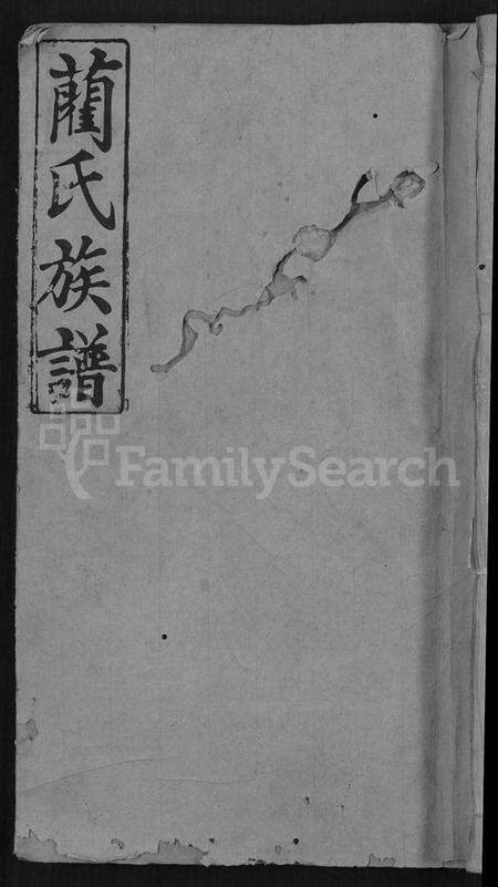 湖南蔺氏族谱-蔺氏族谱 [20卷].pdf电子版缩略图