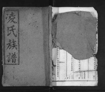 湖南凌氏族谱-凌氏宗谱 [残卷].pdf电子版缩略图