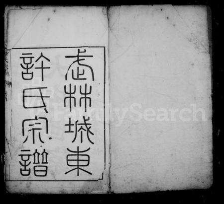 浙江许氏族谱-武林城东许氏宗谱 [10卷].pdf电子版预览图2