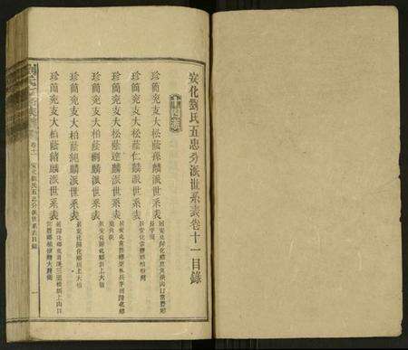 湖南刘氏族谱-刘氏族谱 [24卷,首1卷].pdf电子版预览图1