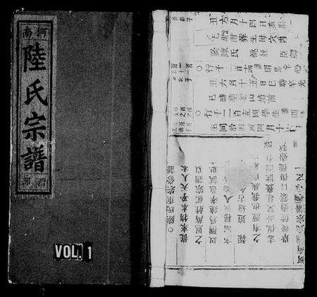 浙江陆氏族谱-河南陆氏宗谱 [6卷].pdf电子版预览图1