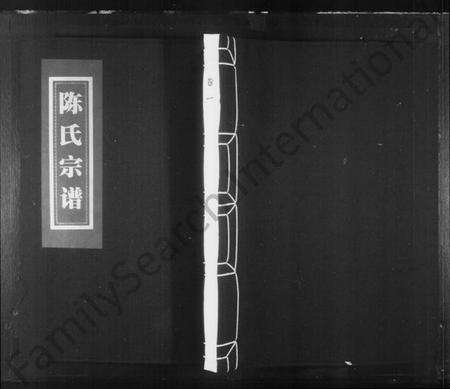 浙江陈氏族谱-洪川陈氏宗谱.pdf电子版预览图1