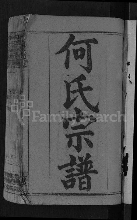 湖北何氏族谱-何氏宗谱 [6卷].pdf电子版预览图3