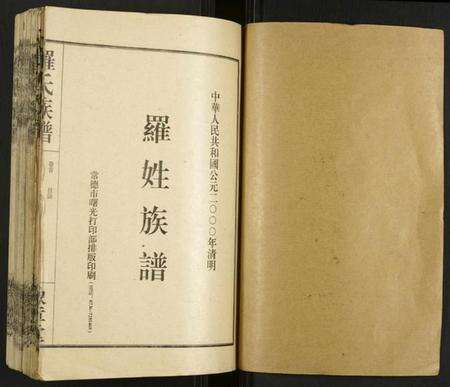 湖南罗氏族谱-罗氏族谱.pdf电子版预览图1