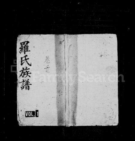 湖南罗氏族谱-罗氏族谱 [17卷,首1卷,附祠谱2卷,首1卷].pdf电子版预览图1