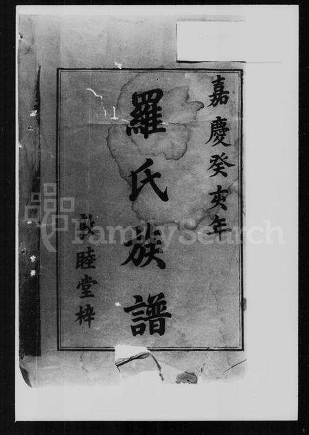 湖南罗氏族谱-罗氏族谱 [3卷,首末各1卷].pdf电子版预览图2