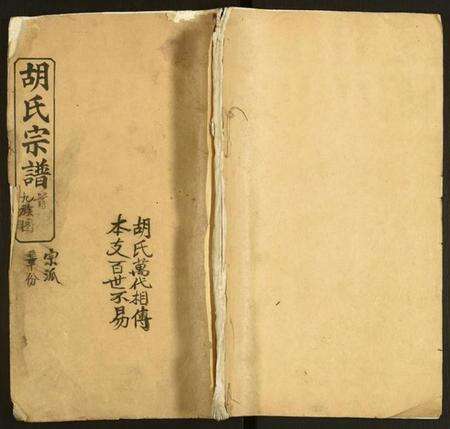 湖北胡氏族谱-胡氏宗谱.pdf电子版缩略图