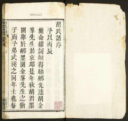 湖北胡氏族谱-胡氏宗谱.pdf电子版预览图1