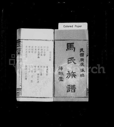 湖南马氏族谱-马氏四修族谱 [9卷,首1卷].pdf电子版预览图2