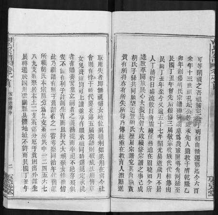 湖北胡氏族谱-胡氏宗谱 [9卷,首4卷].pdf电子版预览图2