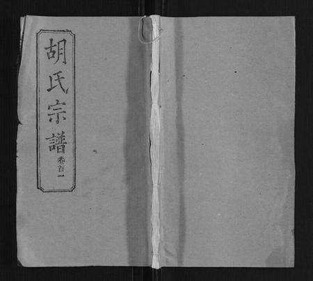 湖北胡氏族谱-胡氏宗谱[28卷首5卷].pdf电子版缩略图