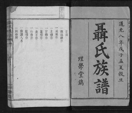湖南聂氏族谱-聂氏族谱[9卷].pdf电子版预览图1