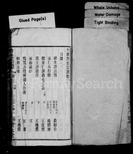 江苏许氏族谱-牛塘许氏宗谱.pdf电子版预览图1