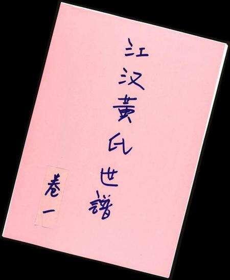 湖北黄氏族谱-江汉黄氏世谱.pdf电子版缩略图