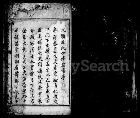 湖南皮氏族谱-水头皮氏四修族谱.pdf电子版预览图4