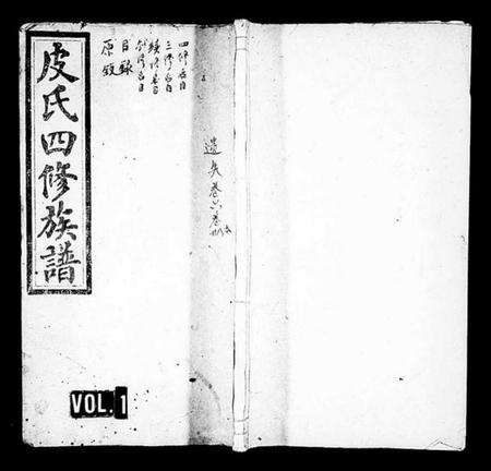 湖南皮氏族谱-皮氏四修族谱 [30卷].pdf电子版