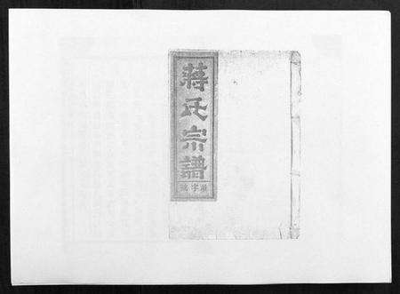 江西蒋氏族谱-蒋氏宗谱[不分卷].pdf电子版缩略图