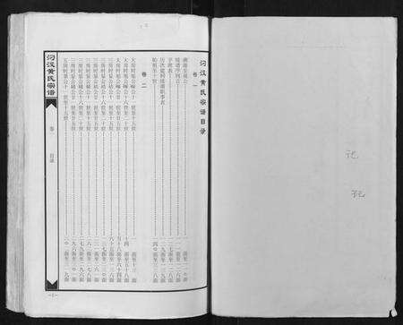 湖北黄氏族谱-汈汊黄氏宗谱[14卷].pdf电子版预览图1