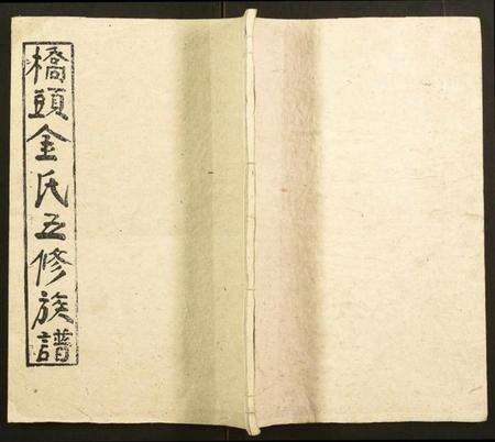 江西金氏族谱-桥头金氏五修族谱.pdf电子版缩略图