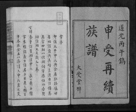 湖南申氏族谱-[申氏]邵阳申受族谱[28卷].pdf电子版预览图1