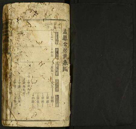 江西赖氏族谱-洋潭赖氏五修族谱 [残卷].pdf电子版预览图1