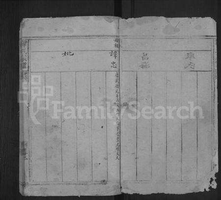 湖南谭氏族谱-谭氏宗谱 [残卷].pdf电子版预览图1