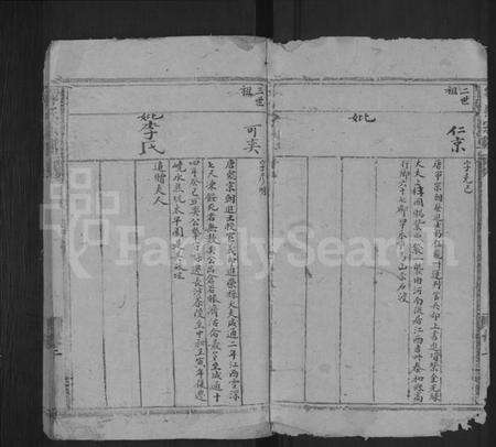 湖南谭氏族谱-谭氏宗谱 [残卷].pdf电子版预览图2