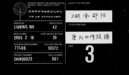 湖南唐氏族谱-唐氏四修族谱.pdf电子版缩略图