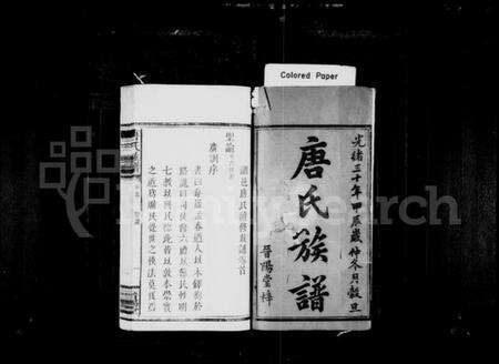 湖南唐氏族谱-唐氏族谱 [4卷,及卷首].pdf电子版预览图2