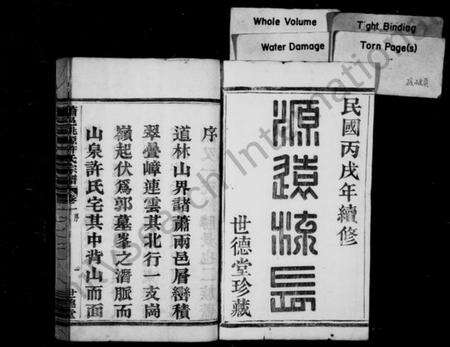 浙江许氏族谱-萧山桃源许氏宗谱 [8卷].pdf电子版预览图2